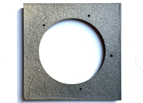4x4 metal lensboard - 4x4",