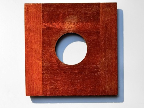 4x4 wood lensboard - #0,