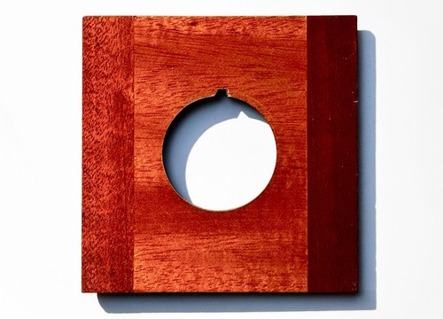 4x4 wood lensboard - 4x4", #1